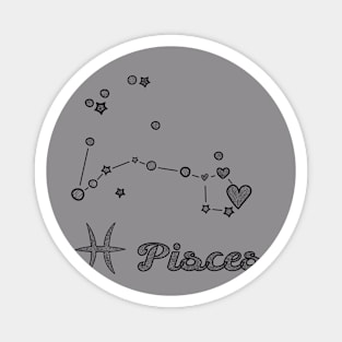 Pisces zodiac sign Magnet